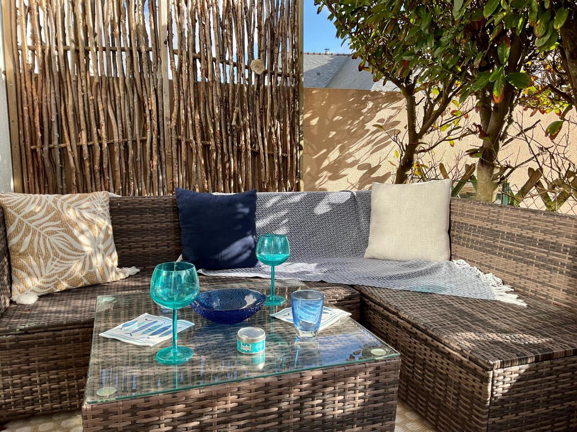 Le Nid Douillet, Studio Avec Terrasse Et Parking A 400M Des Plages ラルモール・プラージュ エクステリア 写真